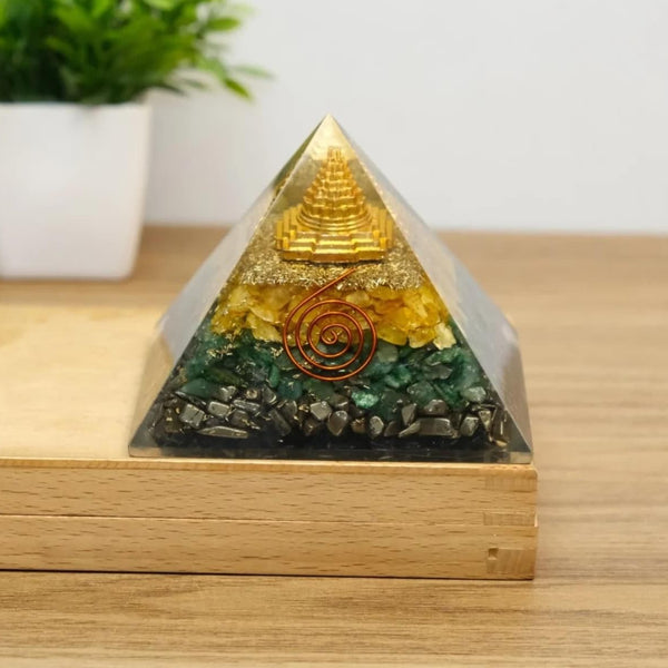 Sri Yantra Wealth Pyramid