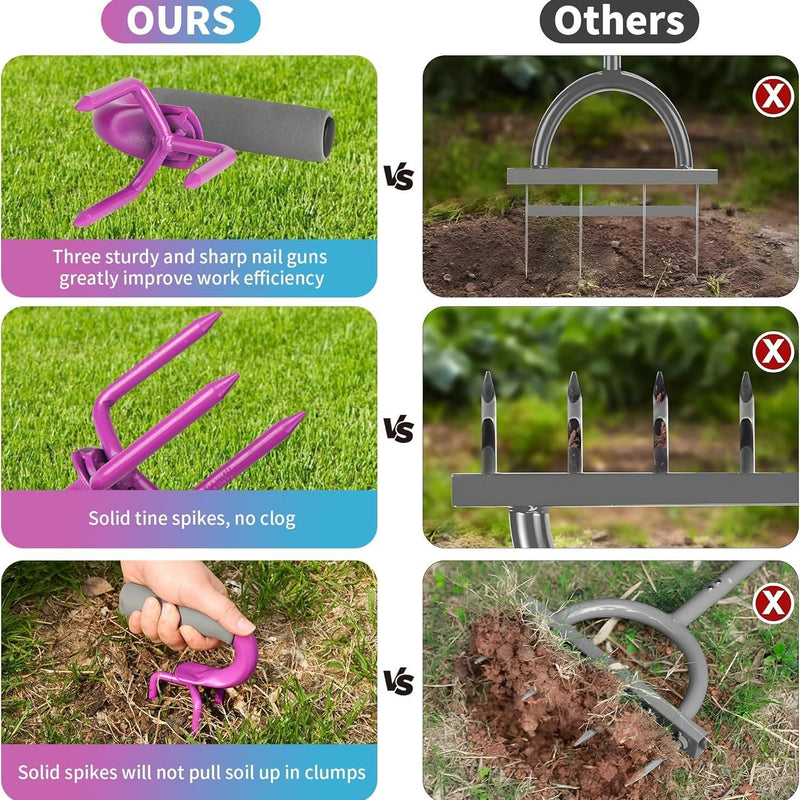 Soil Turning & Seeding Gardening Tool