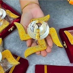 Brass Swastik Diya