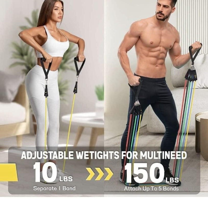 Resistance Band Set for Heavy Workout